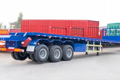 FLATBED SEMI-TRAILER平板半挂车 - Truck Product Image
