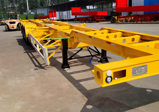 Skeleton semi-trailer骨架半挂 - Truck Product Image