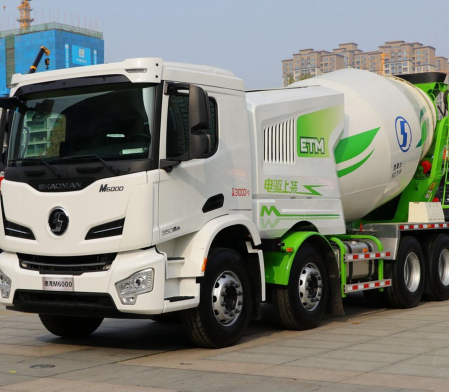 SHACMAN 8X4 CONCRETE MIXER沙克曼8x4混凝土搅拌车 - Truck Product Image