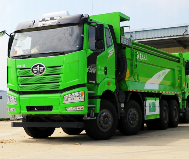 FAW JIEFANG 8X4 DUMP一汽解放8x4自卸车 - Truck Product Image