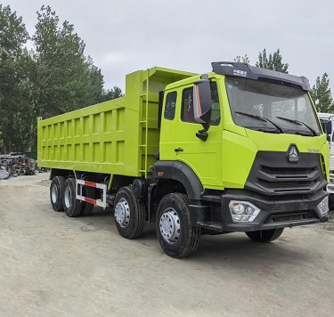 HOWO8x4-Dump truck豪沃8x4自卸卡车 - Truck Product Image